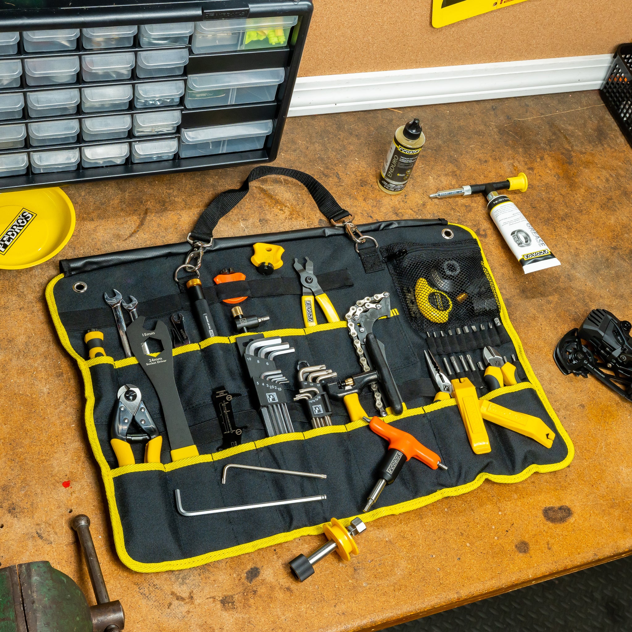 Kit De Réparation Pedro's Pour Tête De Pompe Domestique/Prestige – Remplacement Double Presta/Schrader Avec Levier